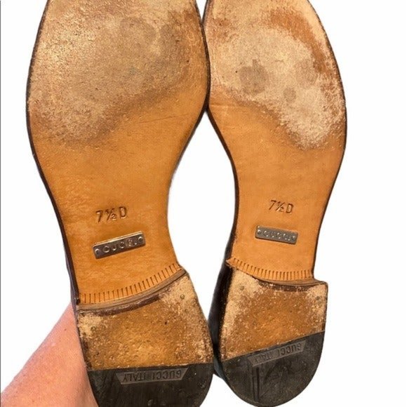 Men’s Gucci Brown Suede Bit Loafer main image 5
